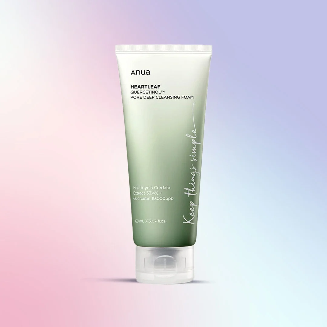 Anua Heartleaf Quercetinol Pore Deep Cleansing Foam 150ml