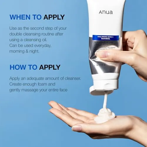 Anua Hyaluronic Acid Gentle Foaming Cleanser 150ml