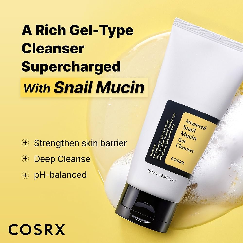 COSRX Advanced Snail Mucin Gel Cleanser