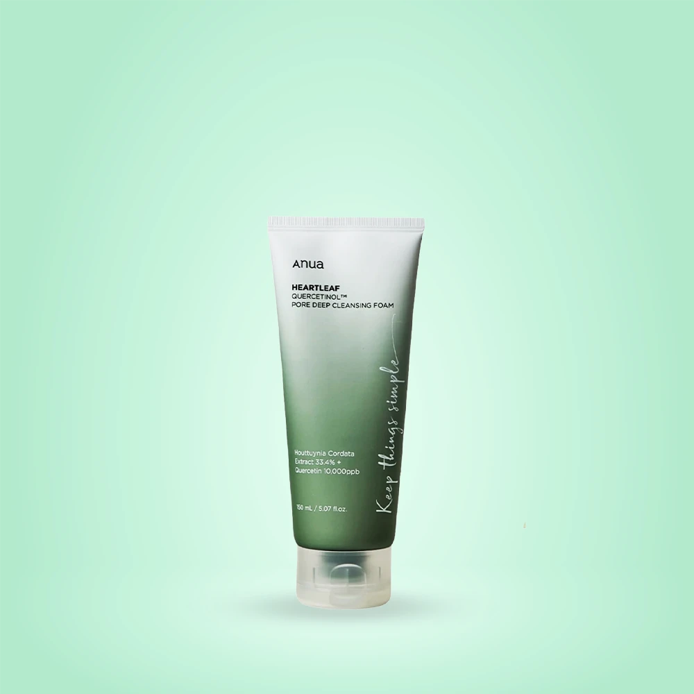 Anua Heartleaf Quercetinol Pore Deep Cleansing Foam 150ml