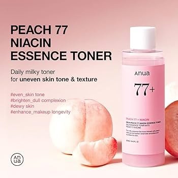Anua Peach 77% Niacin Essence Toner 250ml