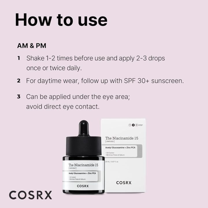 COSRX The Niacinamide 15 Serum