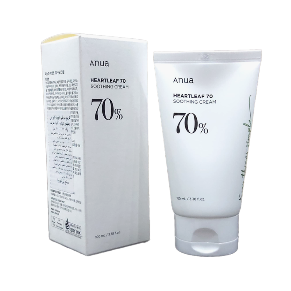 Anua Heartleaf 70% Soothing Cream 100ml