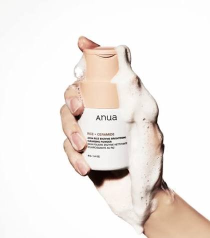 Anua Rice + Ceramide Enzyme Brightening Cleansing Powder 40g