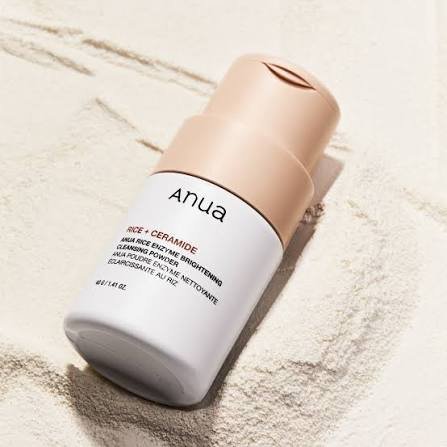 Anua Rice + Ceramide Enzyme Brightening Cleansing Powder 40g